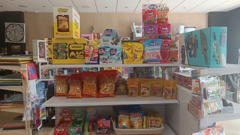 Snacks y chucherías